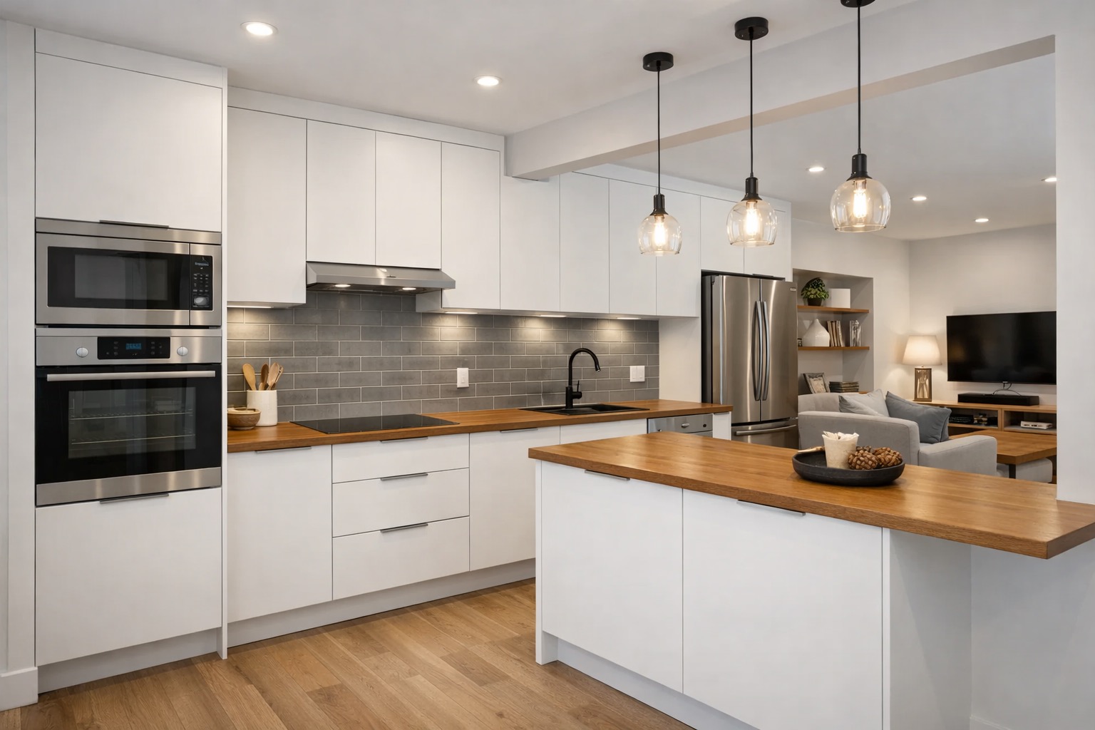 Rénovation cuisine ouverte