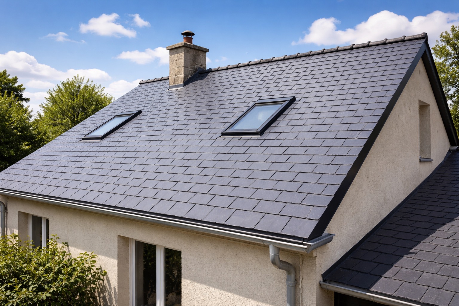 Toiture après rénovation résine 2